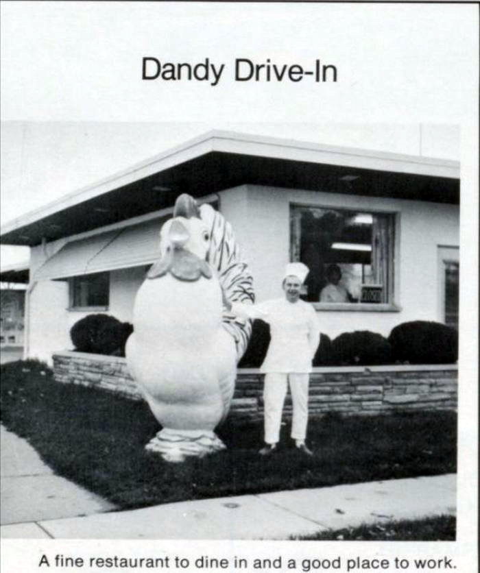 Tonys (Dandy Drive-In) - From St Louis High School Yearbook 1960S